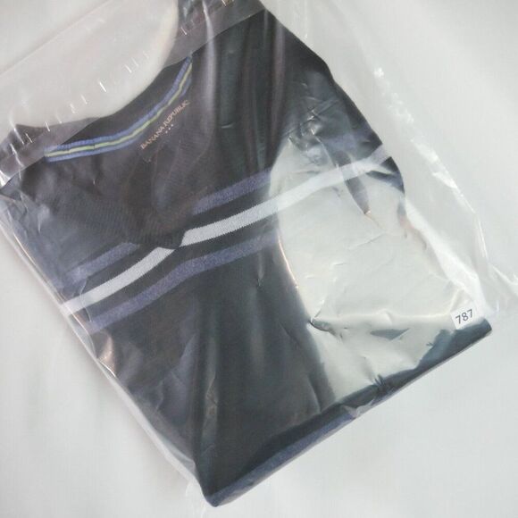 Banana Republic Mens Size S Pinstripe Sleeveless V Neck Pullover Sweater Vest - Picture 8 of 8